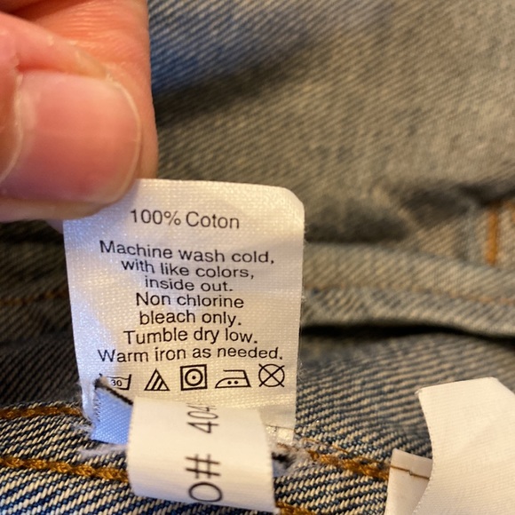 Madewell distressed jean jacket size xs - Picture 5 of 5